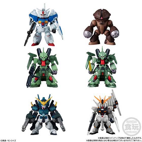 バンダイ FW GUNDAM CONVERGE 10周年 ♯SELECTION 02 全6種フルセット