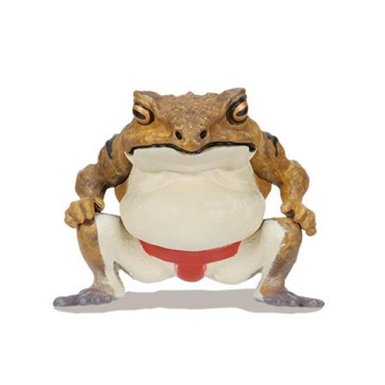 クオリア　蛙力士 はっきよいフィギュア　大関　ヒキガエル　TC01535