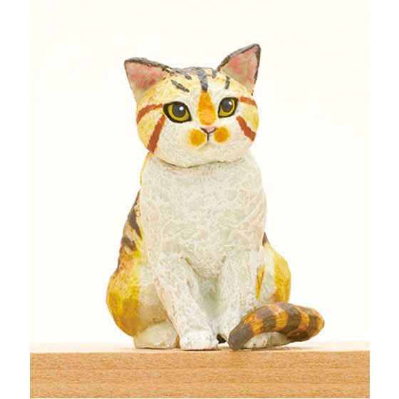 キタンクラブ　ART IN THE POCKET　はしもとみお　猫の彫刻　ミケ