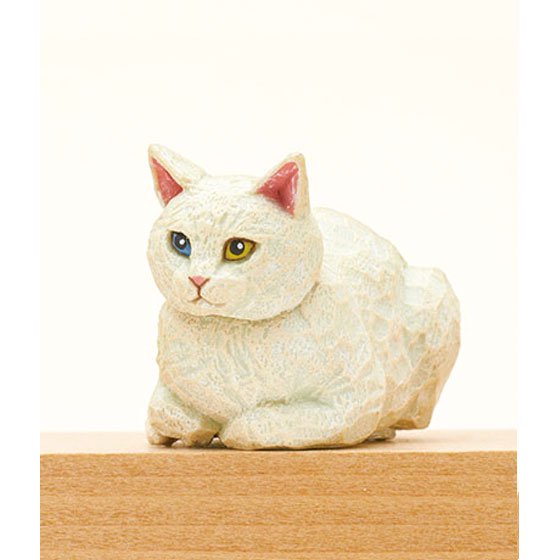 キタンクラブ　ART IN THE POCKET　はしもとみお　猫の彫刻　シロ