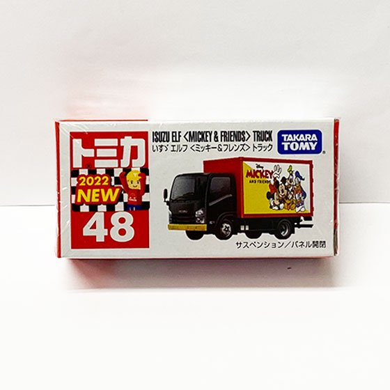 トミカ 48　いすゞ エルフ 〈ミッキー＆フレンズ〉 トラック　TMC00976