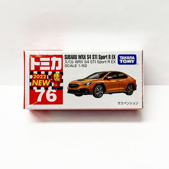 トミカ 76　スバル WRX S4 STI Sport R EX　TMC01086