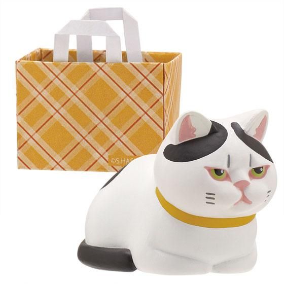 キタンクラブ 紙袋に入った猫3 ブチ