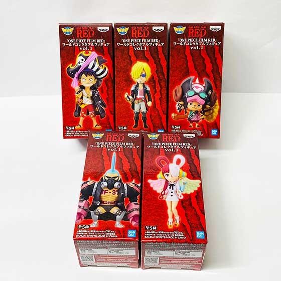 ONE PIECE FILM RED」 ワールドコレクタブルフィギュアvol.1 全6種フルセット