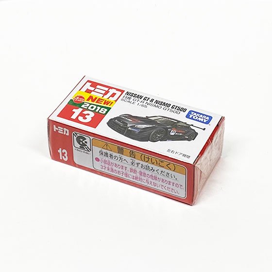 トミカ No.13　日産 GT-R NISMO GT500（新車シール付）