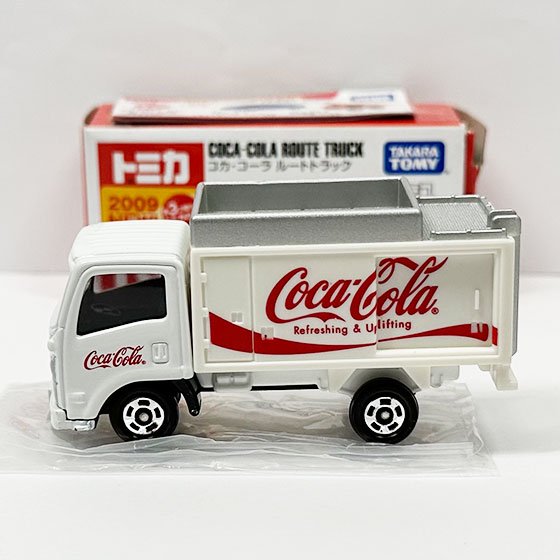 トミカ 105 コカ・コーラ ルートトラック（新車シール付）箱イタミ有り