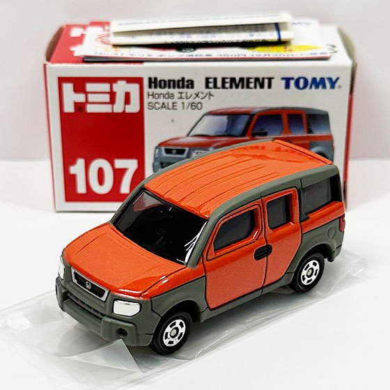 トミカ 107　Honda エレメント（新車シール付）　TMC01208