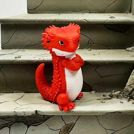 エール ドン！ フトアゴヒゲトカゲ