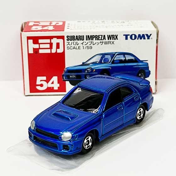 トミカ 54　スバル インプレッサWRX