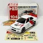   トミカ 104　三菱 ランサーエボリューションIV WRCタイプ（新車シール付）　TMC01252