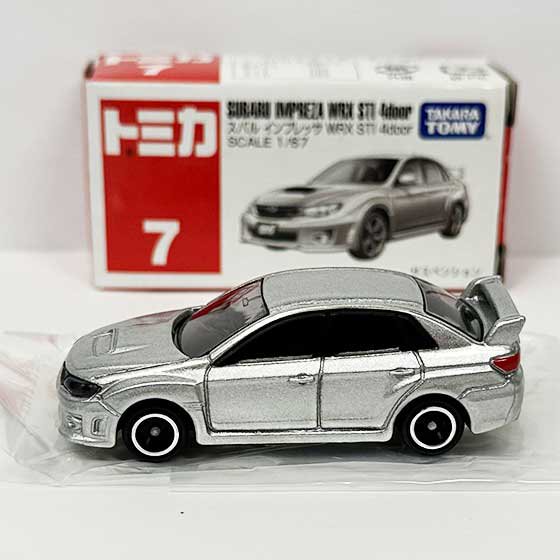 トミカ 7　スバル インプレッサ WRX STI 4door