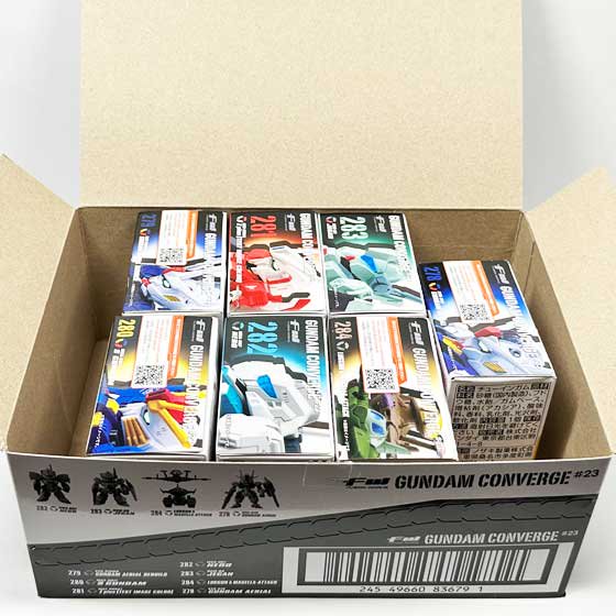 バンダイ　FW GUNDAM CONVERGE ♯23　全7種フルセット　ガンダムコンバージ