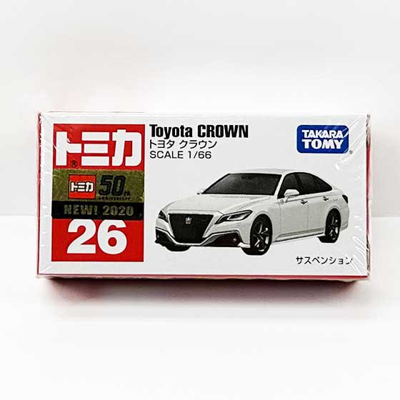 トミカ 26 トヨタ クラウン（新車シール付）
