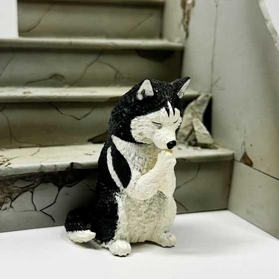 エール 合掌匠 犬拝 其の弐 シベリアンハスキー