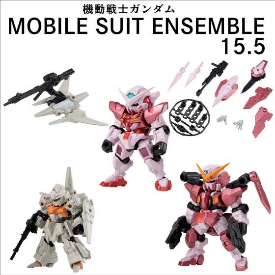 バンダイ　機動戦士ガンダム MOBILE SUIT ENSEMBLE 15.5　全5種フルセット モビルスーツ アンサンブル