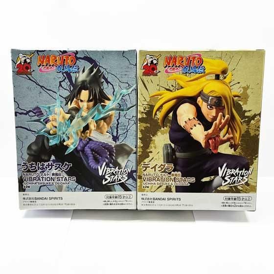 NARUTO-ナルト- 疾風伝 VIBRATION STARS -UCHIHA SASUKE & DEIDARA-　うちはサスケ＆デイダラ2体セット