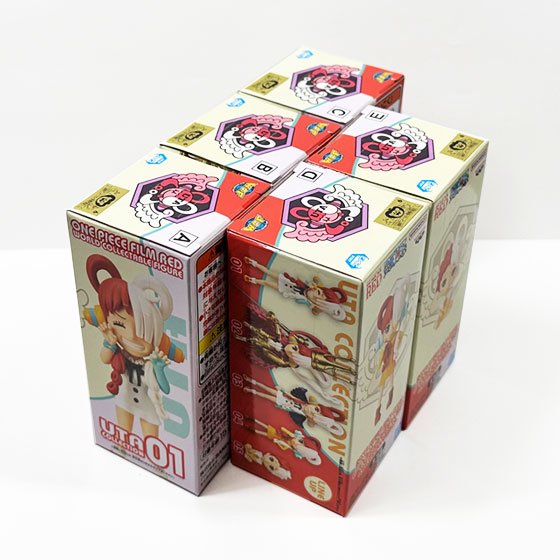 【バラ売り可】ONE PIECE ワールドコレクタブルフィギュア 5箱セット
