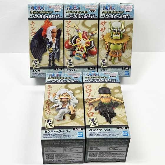 【最新作】ONE PIECE -ワーコレ　ワノ国鬼ヶ島編一ノ巻　全5種セット