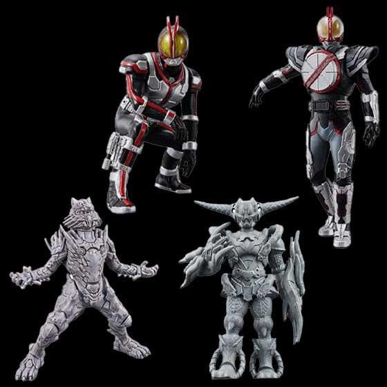 バンダイ HG 仮面ライダー555 VOL.1 全4種フルセット