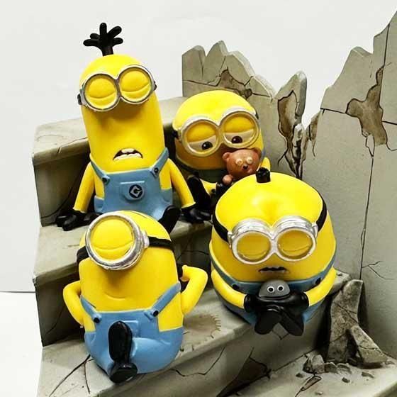 タカラトミーアーツ 肩ズンFig. ミニオンズ 全4種フルセット