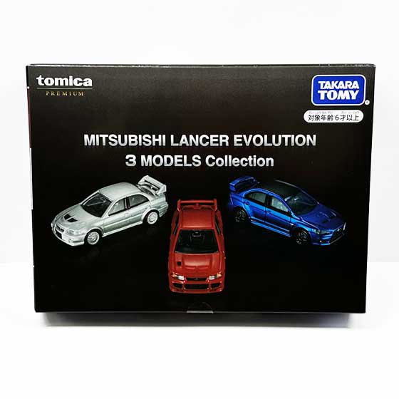 ȥߥץߥࡡMITSUBISHI LANCER EVOLUTION
3 MODELS CollectionTMC01439