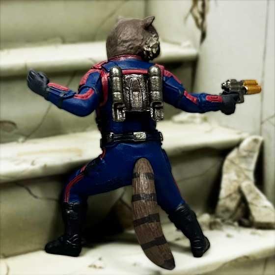 ロケットラクーン　チタンヒーローシリーズ Amazon.com: Marvel Guardians of the Galaxy Titan Hero Series