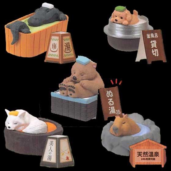 エール ただいま入浴中 湯けむり桃源郷 全5種フルセット