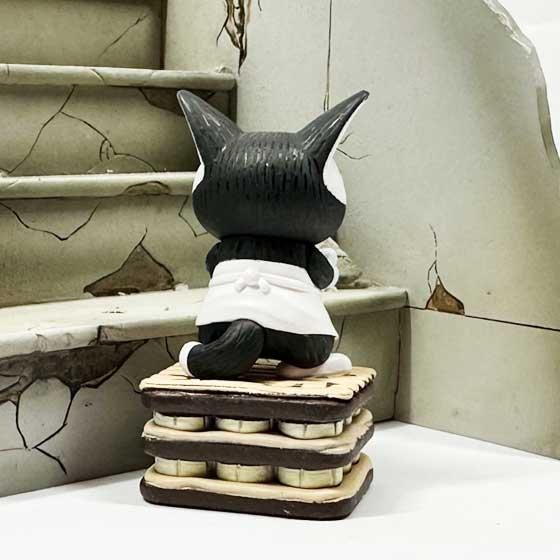猫のダヤン お菓子なお茶会マスコットフィギュア ジタン