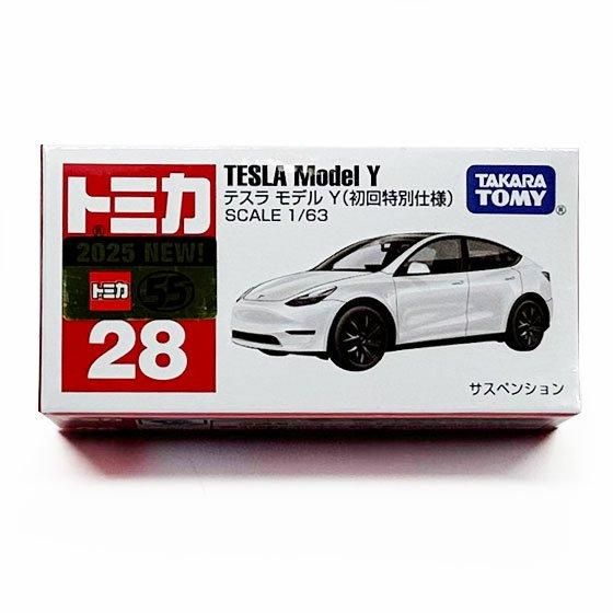 楽天市場】トミカ 【No.28 テスラ モデル Y (初回特別仕様