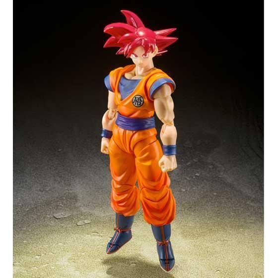 バンダイ S.H.Figuarts スーパーサイヤ人ゴッド孫悟空-正しき心が