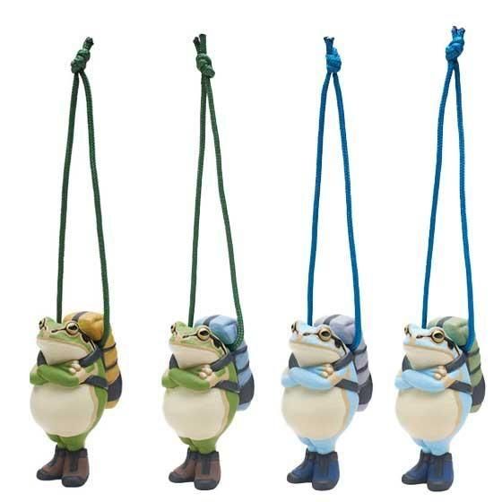 カエルの森工房 無事カエルストラップ アースカラー ガチャ