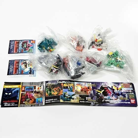 バンダイ SDガンダム フルカラーステージ57 ~舞い降りる翼~ 全7