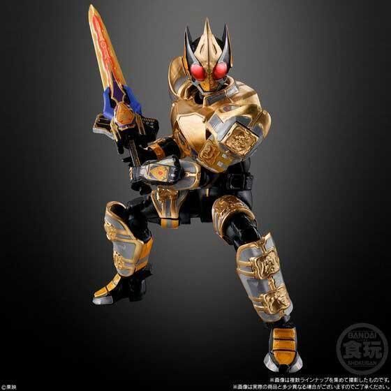 掌動shodo 仮面ライダーブレイド　キングフォーム　カリス　ギャレン　レンゲル 仮面ライダー剣』をテーマにした食玩フィギュア「SO－DO