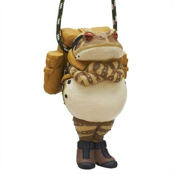 キタンクラブ カエルの森工房 無事カエル ストラップ（弍） 安心安全の