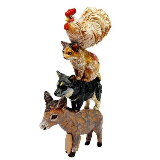 はしもとみおのブレーメンの音楽隊彫ってみた。(web版) ブレーメンの音楽隊 BC01694