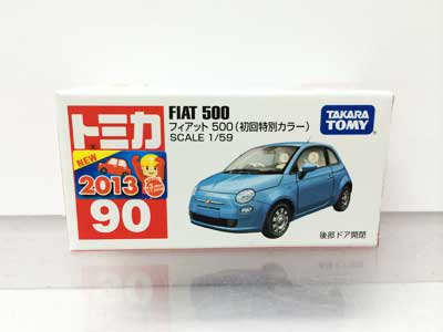 トミカ 90 フィアット５００（初回特別カラー） TMC00387 - ガシャポン,フィギュア,トミカ,食玩,販売,通販,大阪,日本橋, 『Toy's  Zero』 トイズゼロ