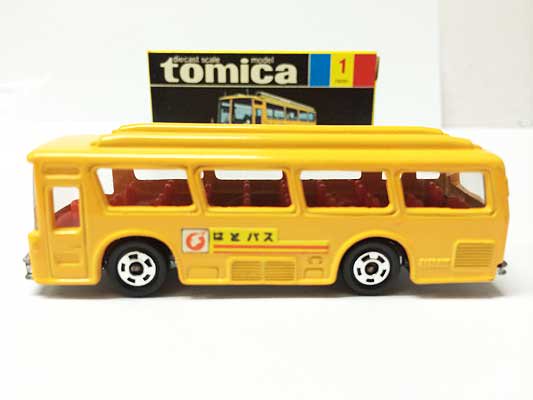 トミカ NO.1 ふそうはとバス 黒箱 - ガシャポン,フィギュア,トミカ,食