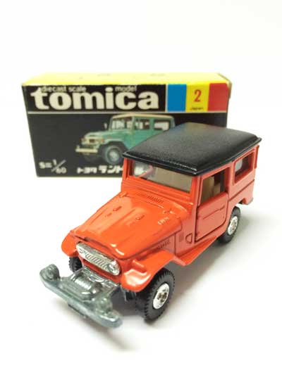 トミカ黒箱2-2 トヨタランドクルーザー 通常販売品