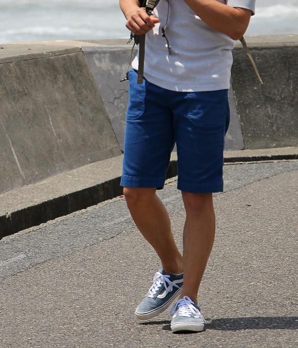 <img class='new_mark_img1' src='https://img.shop-pro.jp/img/new/icons5.gif' style='border:none;display:inline;margin:0px;padding:0px;width:auto;' />【 Fab Garden 】 COTTON LINEN EASY SHORTS