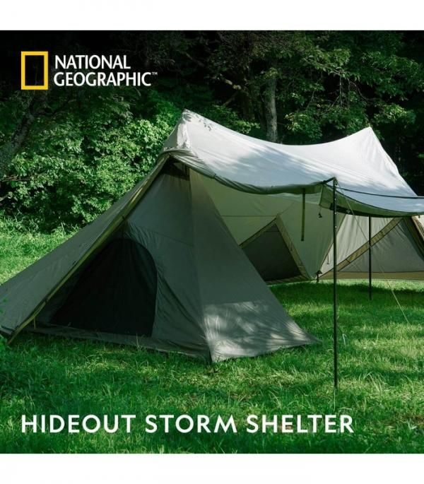 【NATIONAL GEOGRAPHIC】 HIDEOUT STORM SHELTER