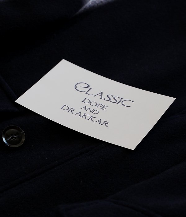 CLASSIC MELTON HALF COAT - DOPE&DRAKKAR OFFICIAL ONLINE SHOP