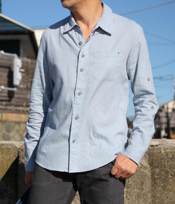 送料無料 百貨店 LINEN ROLL SHOP ONLINE OFFICIAL DOPE&DRAKKAR - SHIRT UP トップス