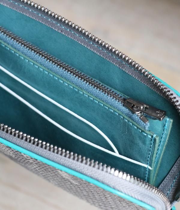 PYTHON SHELL WALLET LONG / Natural - DOPE&DRAKKAR OFFICIAL