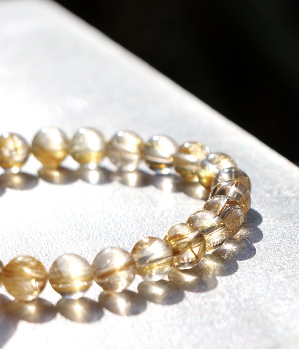 <img class='new_mark_img1' src='https://img.shop-pro.jp/img/new/icons5.gif' style='border:none;display:inline;margin:0px;padding:0px;width:auto;' />RUTILE QUARTZ 7mm BRACELET