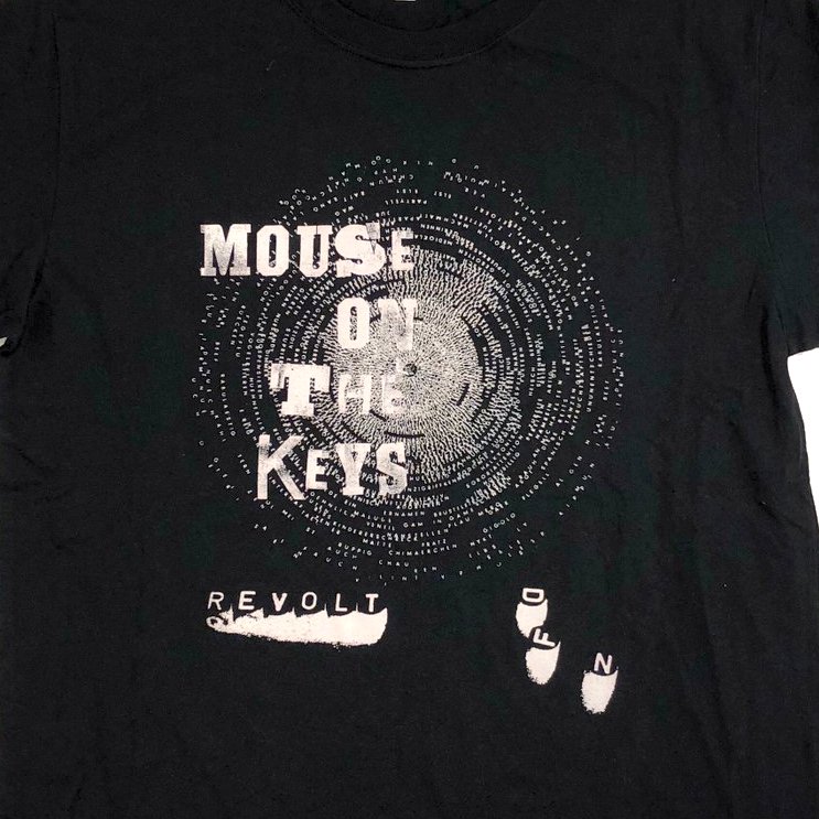 mouse on the keys t コレクション シャツ