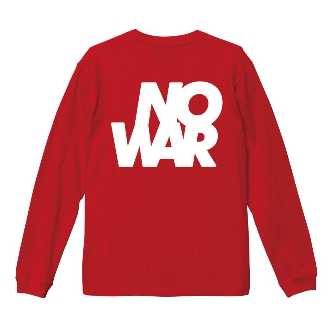 GEZAN_NO WAR L/S T-Shirts - Believe Music STORE OFFICIAL WEBSITE