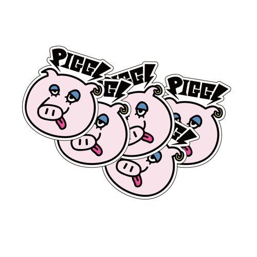 [佪λ]PIGGS FACEƥå(5祻å) 
