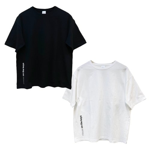 <img class='new_mark_img1' src='https://img.shop-pro.jp/img/new/icons5.gif' style='border:none;display:inline;margin:0px;padding:0px;width:auto;' />mouse on the keys_Band logo T-shirt