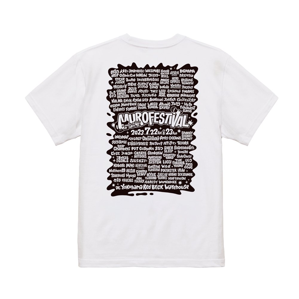 受注生産] MURO FES 2023_Sailing TEE_ホワイト - Believe Music STORE