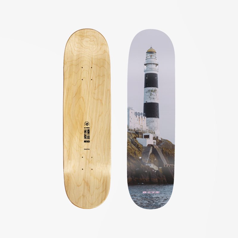 toe_NOW I SEE THE LIGHT_SKATEBOARD DECK - Believe Music STORE OFFICIAL  WEBSITE